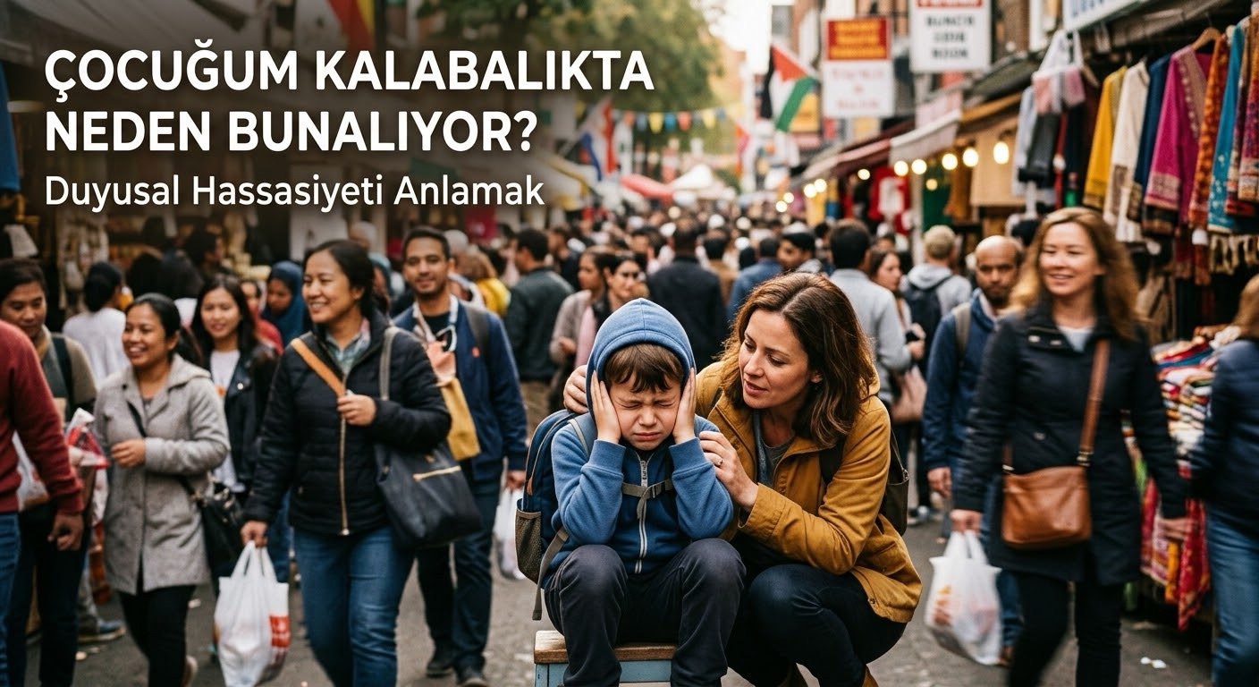 Çocuğum Kalabalıkta Neden Bunalıyor? Duyusal Hassasiyeti Anlamak